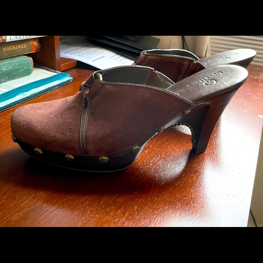 Cole Haan sling type sandal with heel